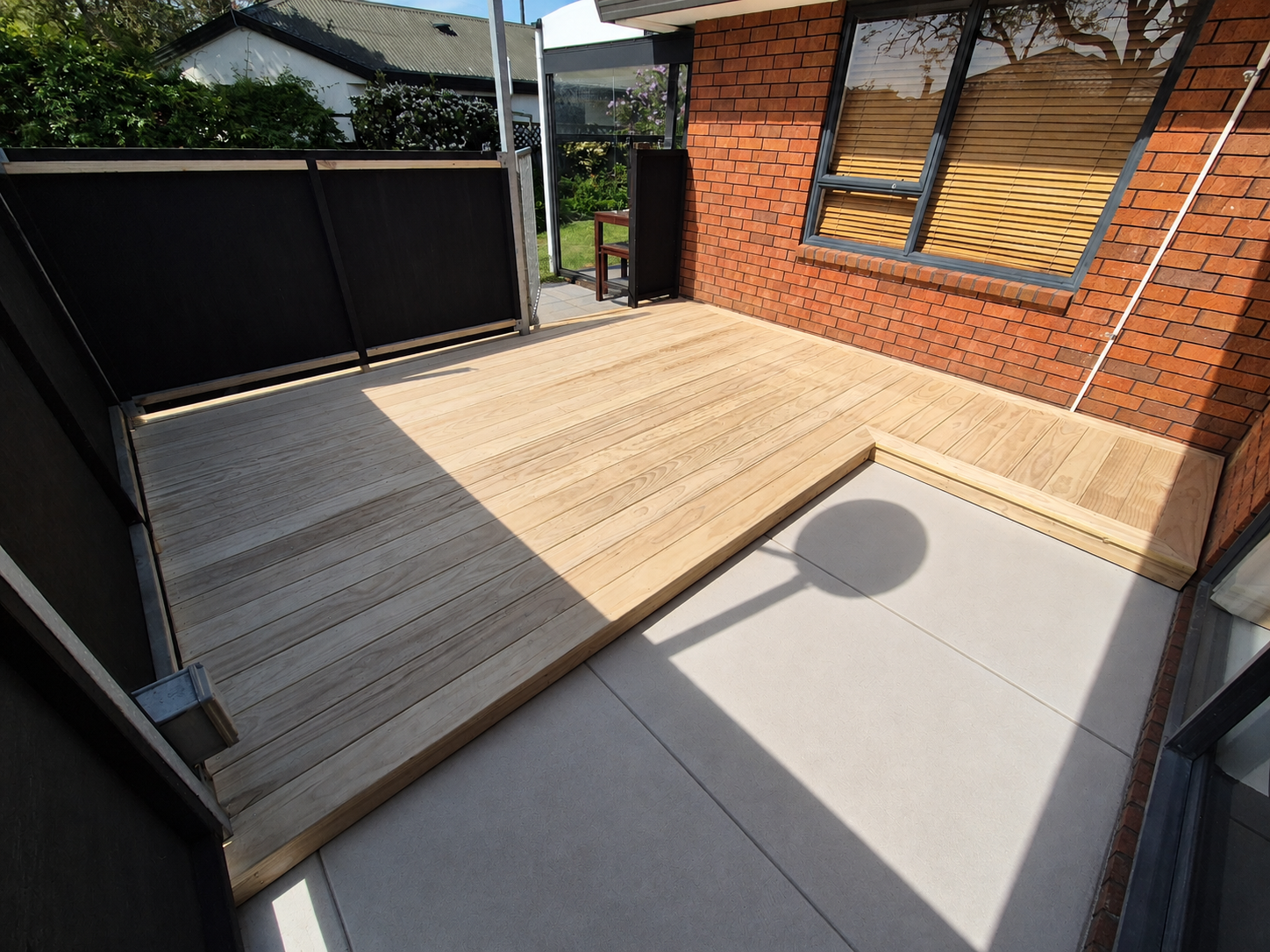 Completed home exterior by RND Builders